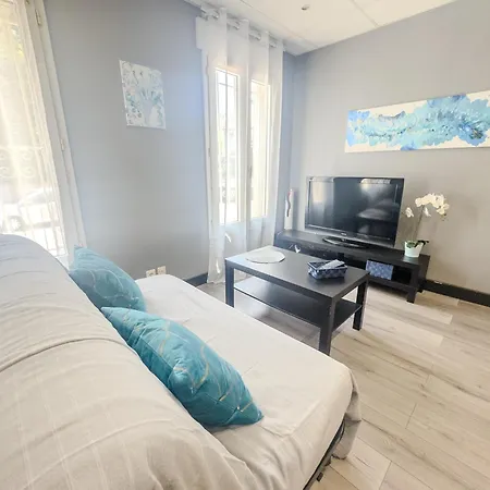 Apartmán Le Mirevalais-Clim & Parking Prive -Entre Montpellier Et Sete *