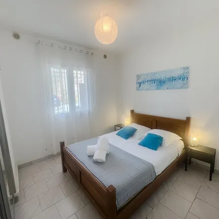 Apartmán Le Mirevalais-Clim & Parking Prive -Entre Montpellier Et Sete Mireval